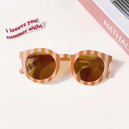 Frosted Round Outdoor Sun Protection Sunglasses