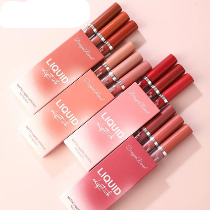 3 PCS Liquid Lipsticks Set Long Lasting Make Up