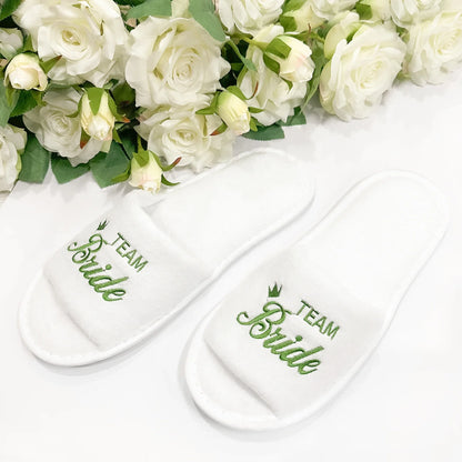 Bridal Party Slippers Set