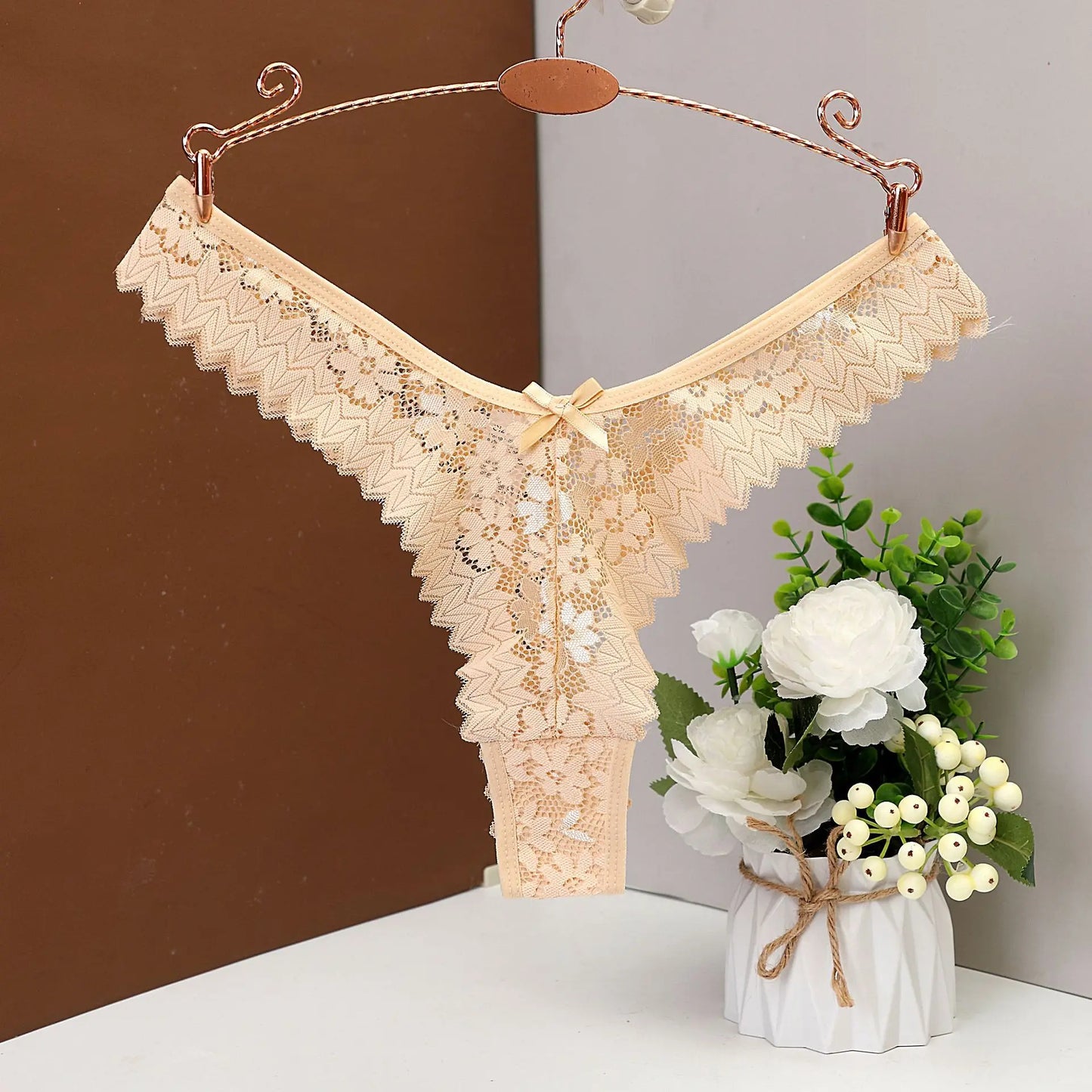 Sexy Lace G-String Transparent Lingerie