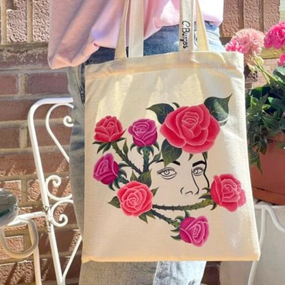 Large Capacity Canvas Shopping Bags