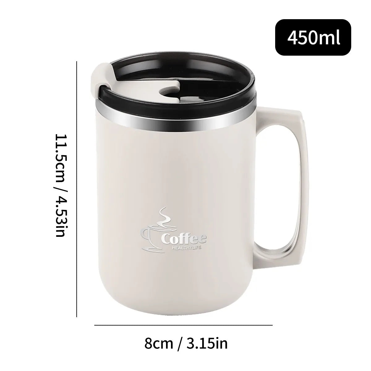 Travel Thermal Coffee Stainless Steel Bottle Mini Mug