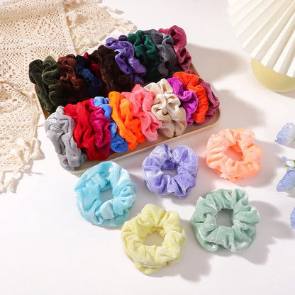 40PCS random color daily hair band