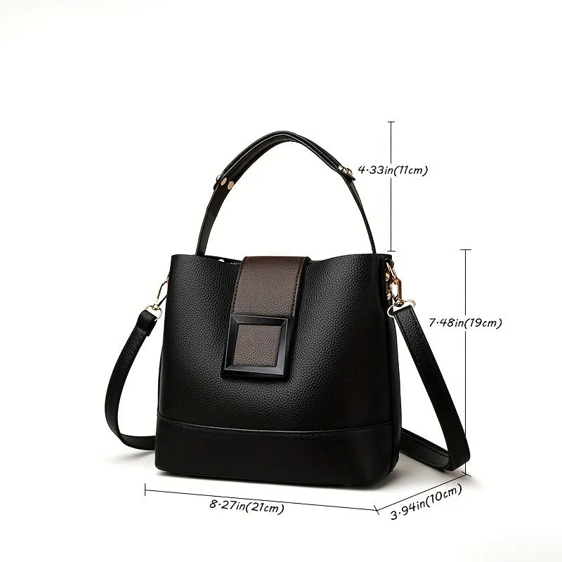 Leather Bucket Shoulder Strap Shoulder Crossbody Bags