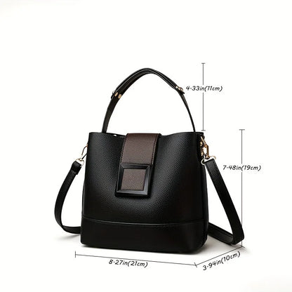 Leather Bucket Shoulder Strap Shoulder Crossbody Bags