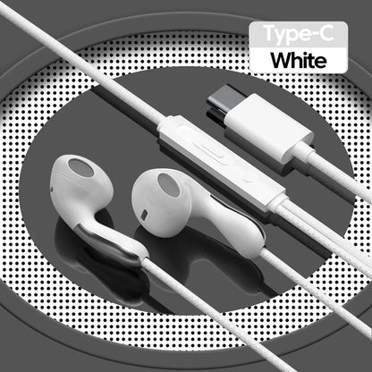 USB Type C Wired Earphone For Samsung Galaxy Headset