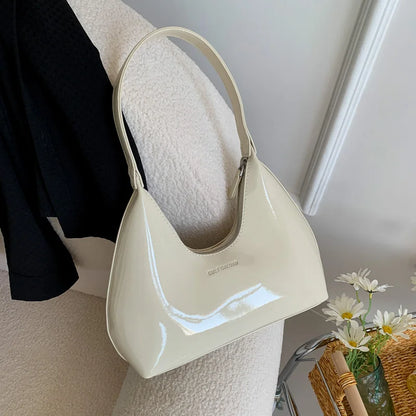 DANA Patent Leather Tote Bag