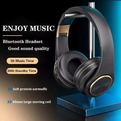 T8 Wireless Headphones Bluetooth 5.3 Stereo Surround Sound Foldable Sport