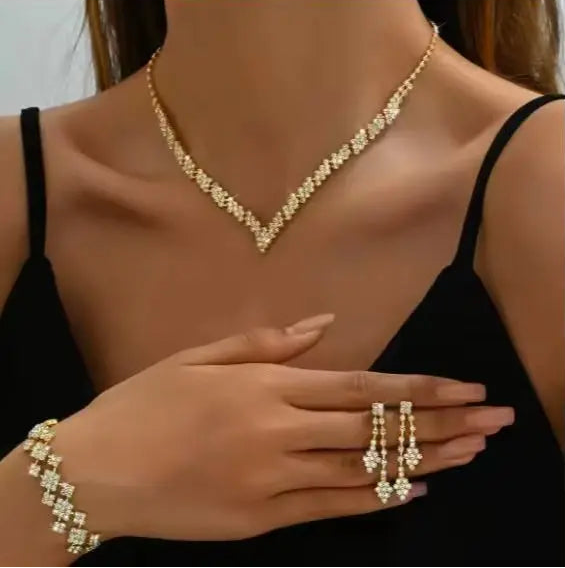 Versatile banquet jewelry set