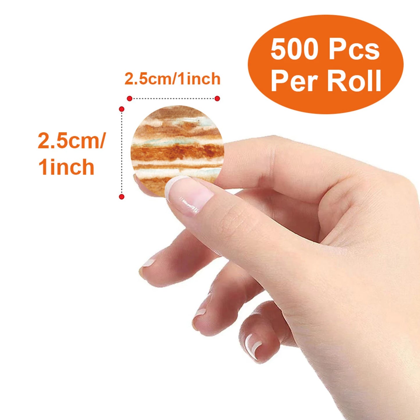 100-500pcs Reward Stickers Space Planet Label Diaries Sticker