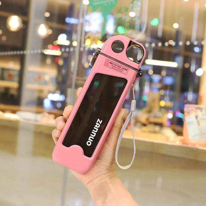 350ml Plastic Water Bottle Leak-proof Sports Bottle