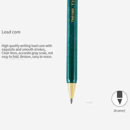 Mechanical Pencils Set 2B 2.0mm Automatic Student Drawing Pencil