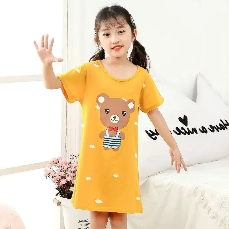 100% Cotton Cartoon Nightdress