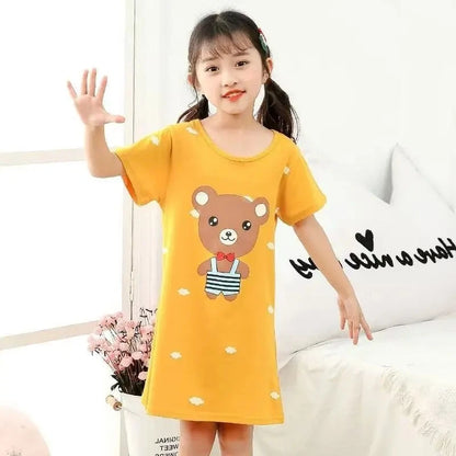 100% Cotton Cartoon Nightdress