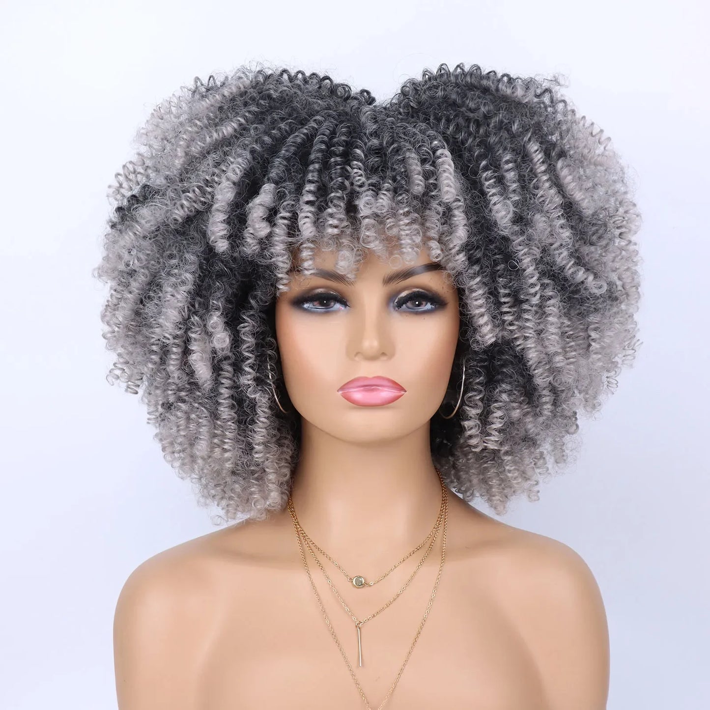 Synthetic Short Curly Wigs