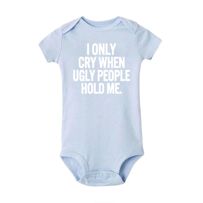 Funny Baby Bodysuits Jumpsuit Toddler Unisex Outfits