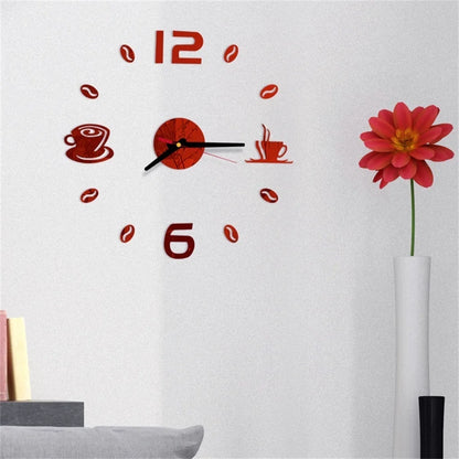 Digital Wall Sticker Quartz Needle Clock