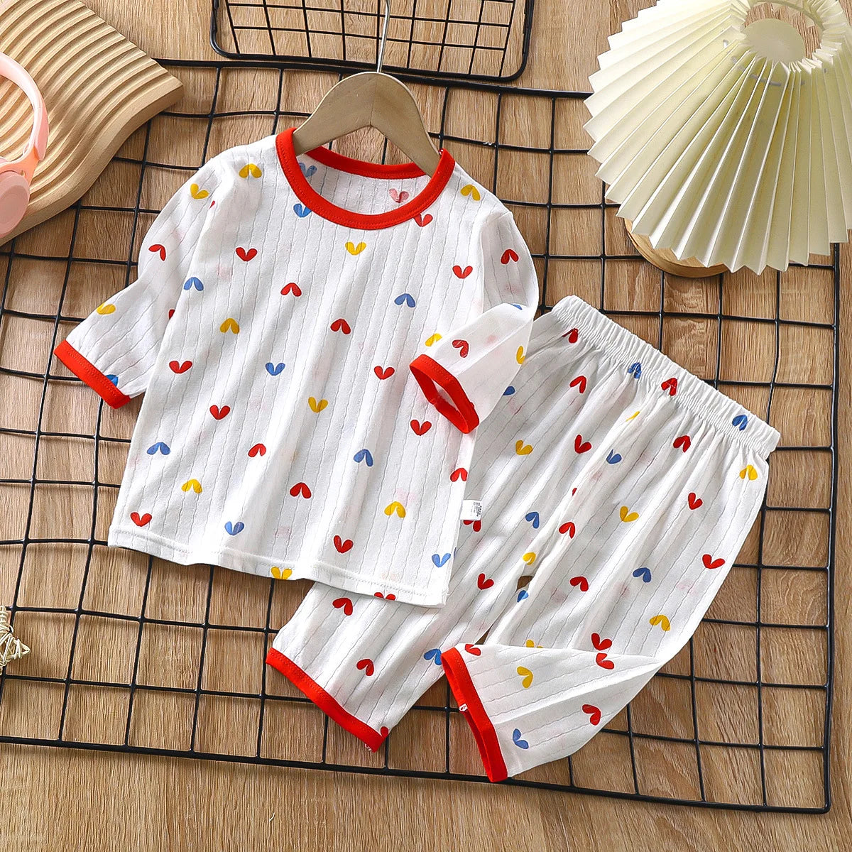 Baby Cotton Child Toddler Pajamas Sets