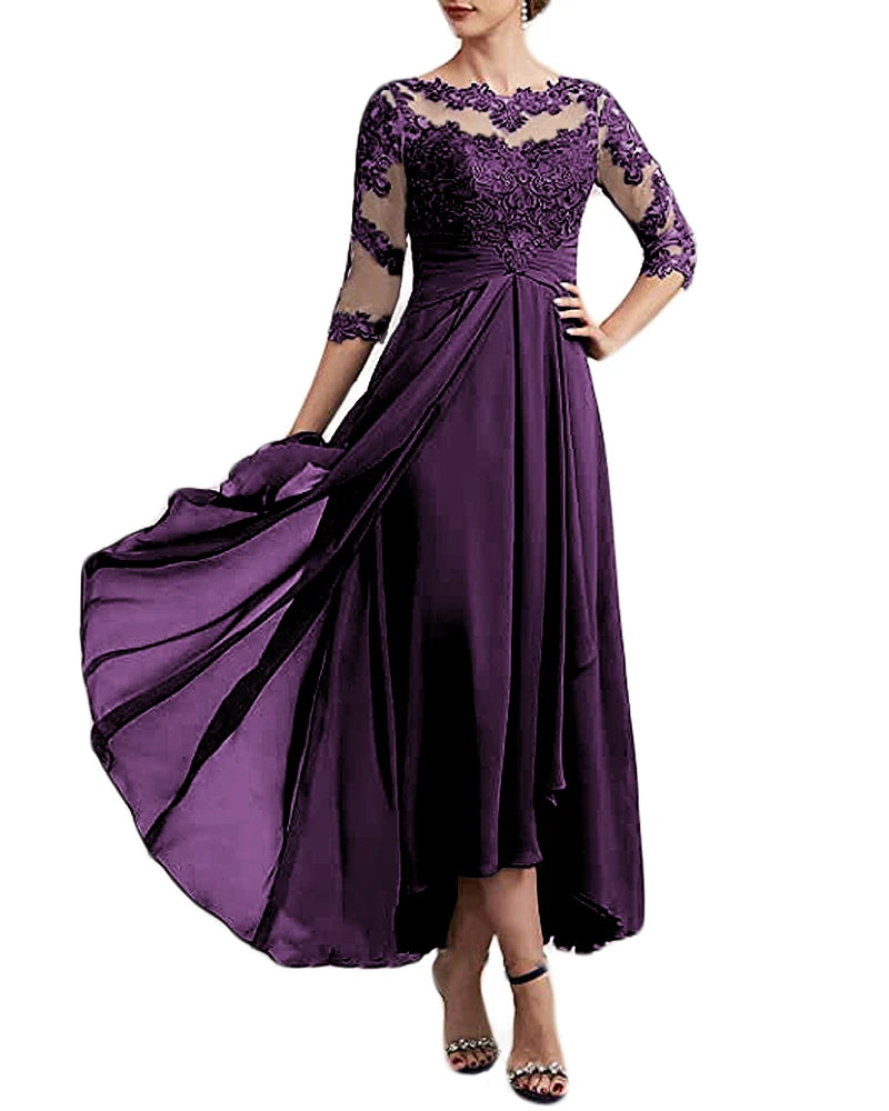 Chiffon Backless Dresses