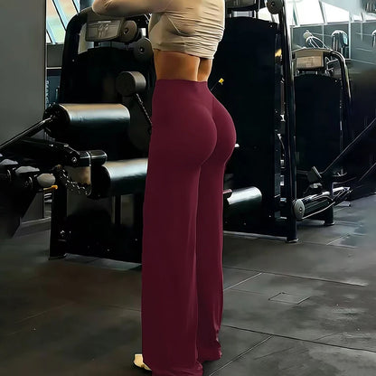 Gym Workout Wide Leg Leggings