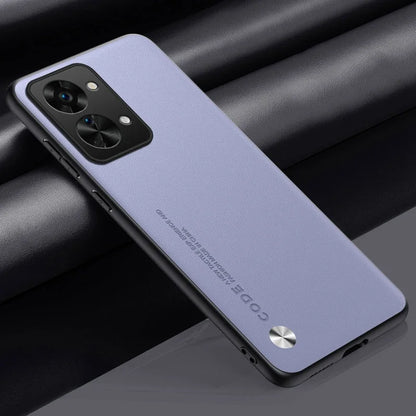 Matte Silicone Phone Case For OnePlus Nord 2T 5G Nord2T Luxury PU Leather Protection Case