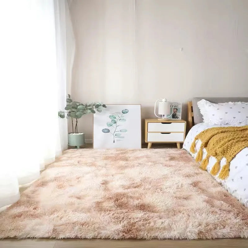 Pink Kids Carpet For Girls Bedroom