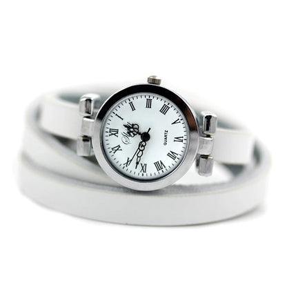Long Leather ROMA Vintage Watch