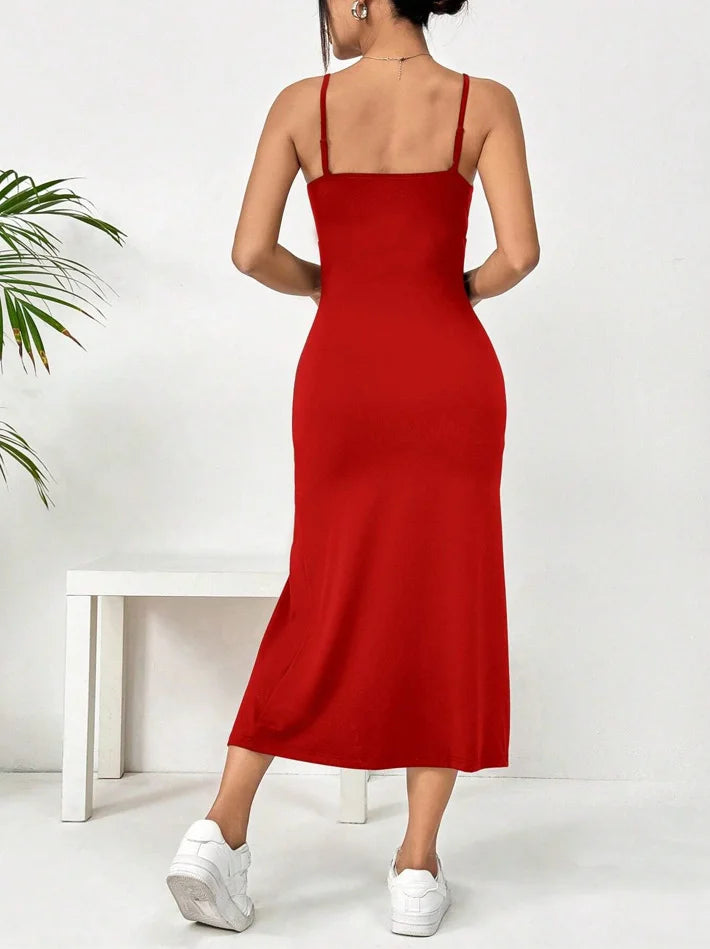 Slit Cami Dress Your Daily Essential