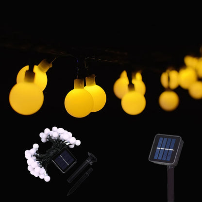 100LED Solar String Flowers Fairy Lights 10m 20m Waterproof Outdoor Solar String Lights
