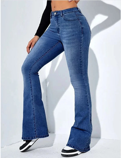 High waist stretch pants Jeans