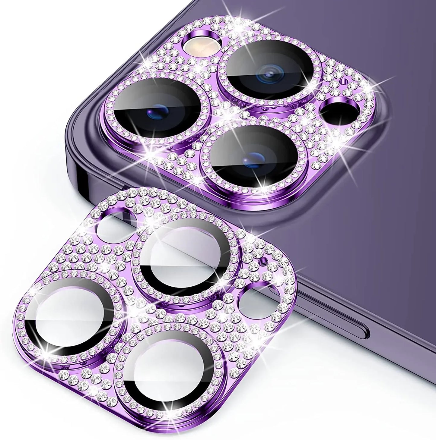 Diamond Camera Lens Protector Metal Lens Protection For IPhone
