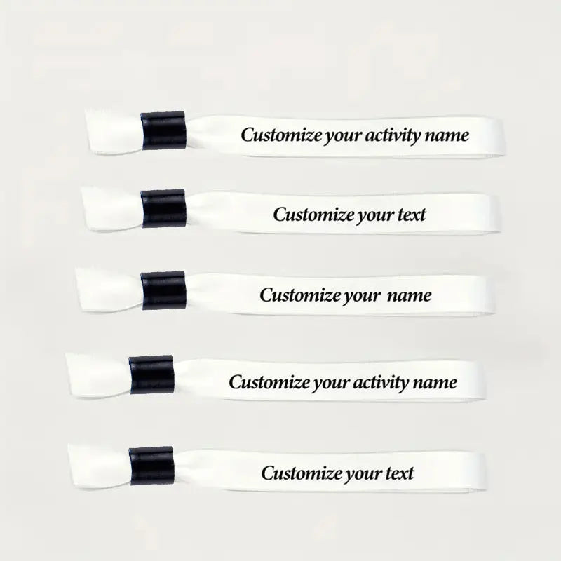 100pcs Cloth Event Wristbands Cloth Party