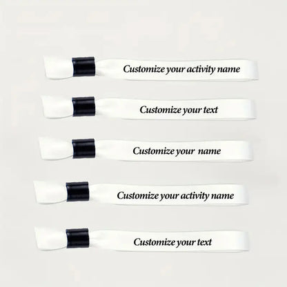 100pcs Cloth Event Wristbands Cloth Party