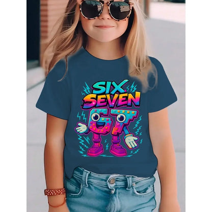 3D Printed Cute Short Sleeved Shirt