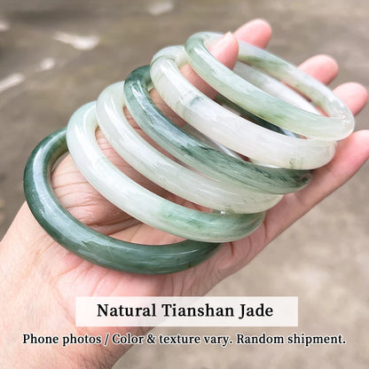 Natural Lapis Lazuli Tianshan Jade Bangle Imperial Blue Afghan Stone Bangle Genuine Gemstone Bracelets