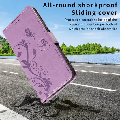 Butterfly Flower Leather Case For Samsung Galaxy Flip Cover