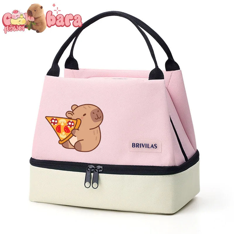 Capybara Insulated Portable Lunch Box Storage