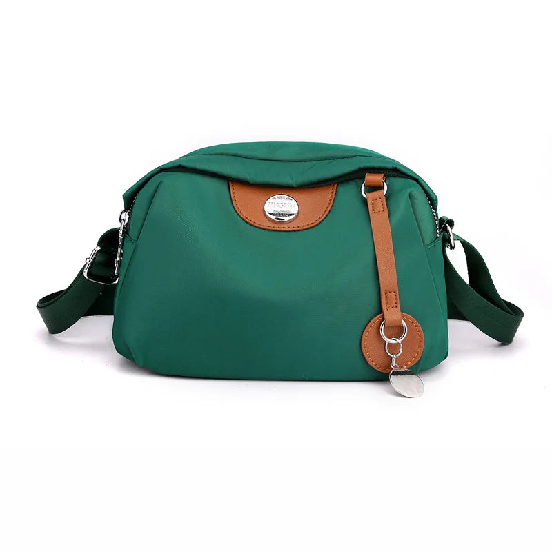 Nylon Shoulder Waterproof Shell Crossbody Bag