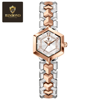 Rhombus Waterproof Luminous Diamond Watch