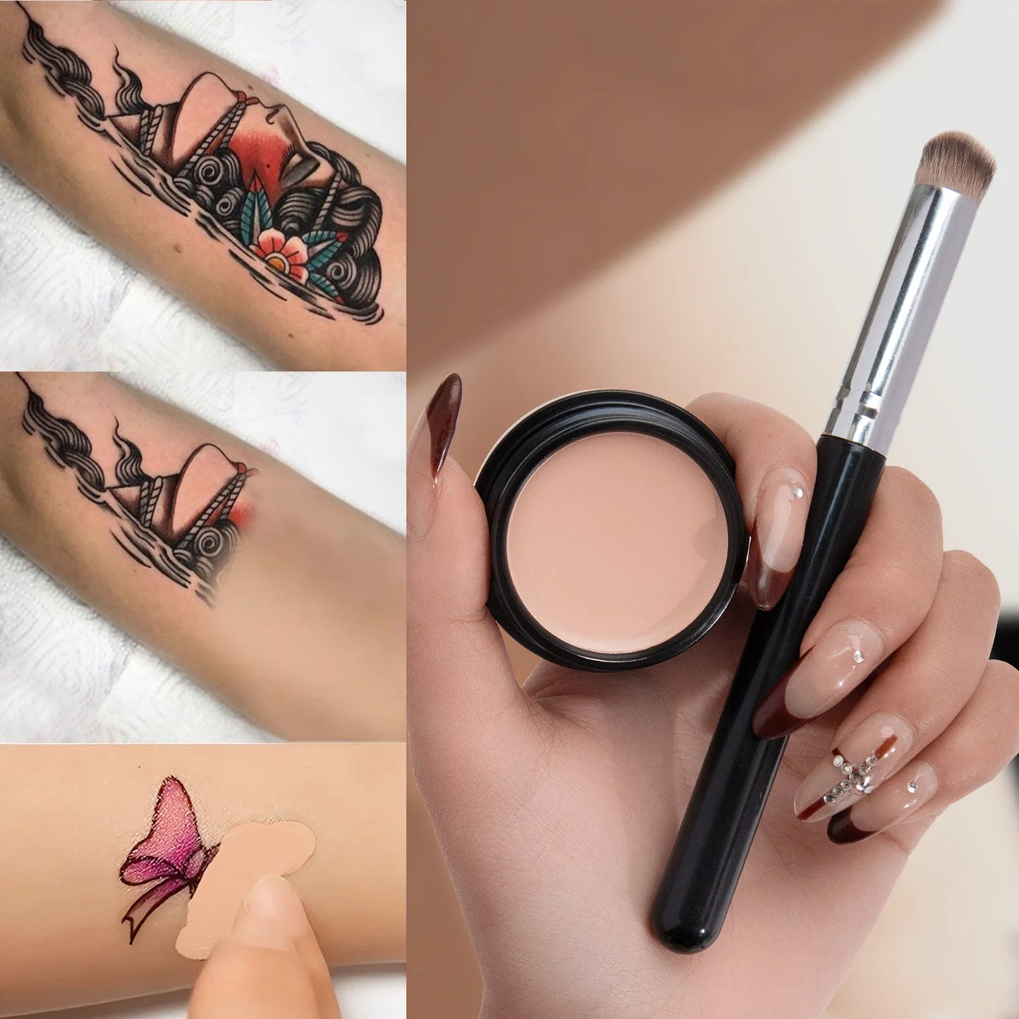 Hydrating Eye Brightening Concealer&Contour Makeup