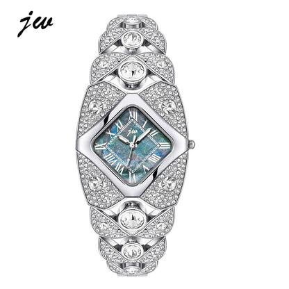 Diamond Inlaid Light Luxury Bracelet Waterproof Quartz Clock Watches