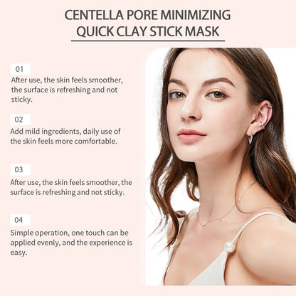 Clay Stick Mask Pore Minimizing Bentonite Deep Cleansing
