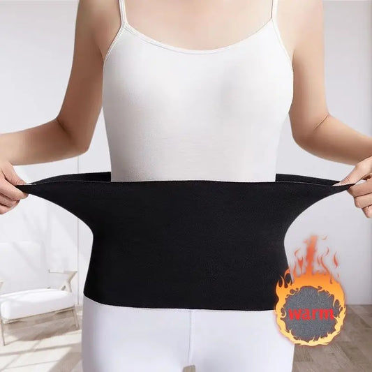 Thicken Thermal Fleece Waist Protector Lumbar Belt