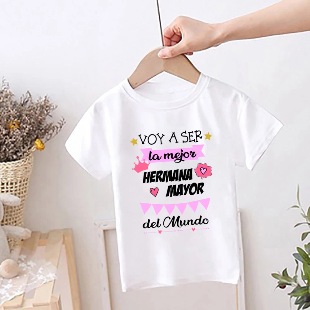 Short Sleeve Big Sister T-shirt