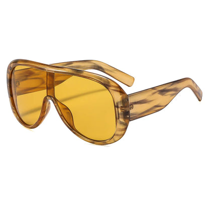 Retro Oversized Pilot Big Frame Sunglasses