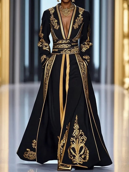 Long Sleeve Chic Party Dress