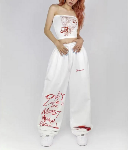 Street Hip-hop Wide Leg Pants