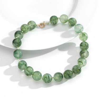 Bohemian Style Handmade Beaded Necklace Jewelry