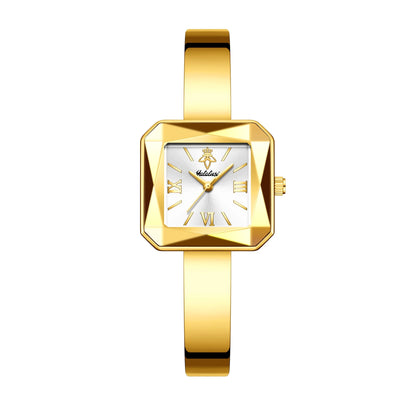 Retro and Affordable Luxury Water-Resistant Quartz Bracelet Watch