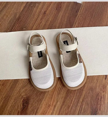 Baotou Casual Flat Bottom Breathable sandals beach shoes